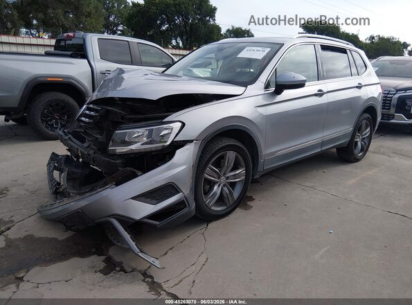 3VV3B7AX0LM164055 2020 VOLKSWAGEN TIGUAN Gray წინა მარცხენა ხედი სამი მეოთხედიდან