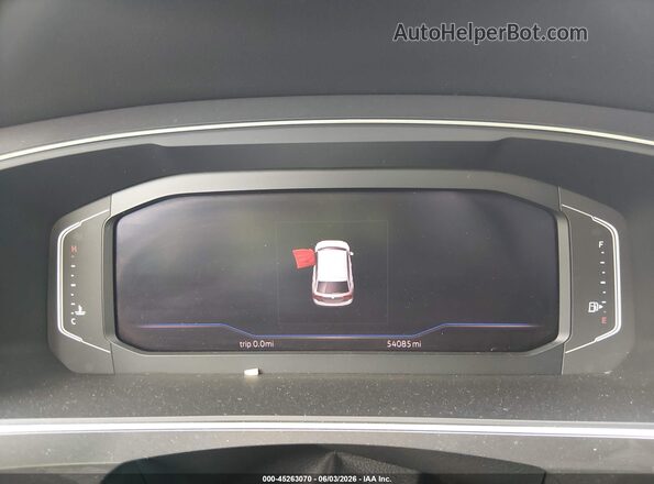 3VV3B7AX0LM164055 2020 VOLKSWAGEN TIGUAN Gray უკანა სავარძლების ხედი