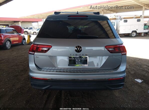 3VV3B7AX0NM038104 2022 VOLKSWAGEN TIGUAN Gray 