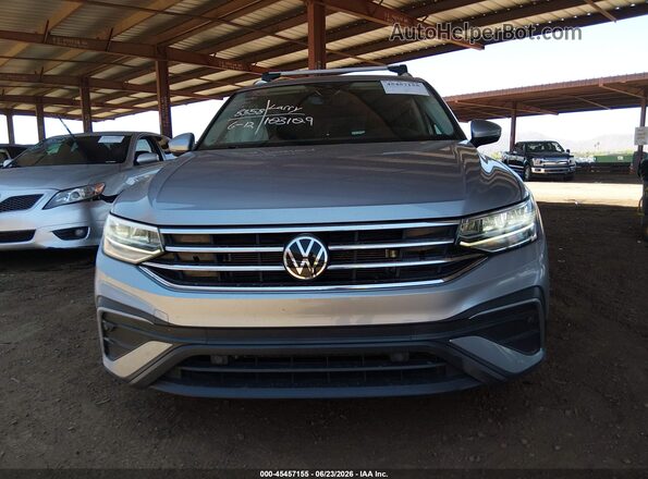 3VV3B7AX0NM038104 2022 VOLKSWAGEN TIGUAN Gray ხელსაწყოთა პანელის ხედი