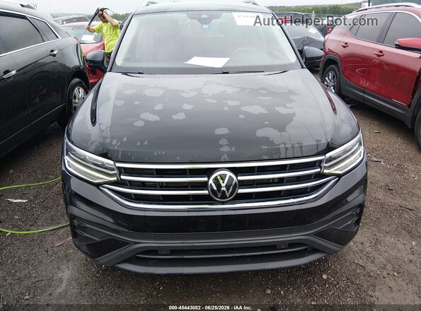 3VV3B7AX0NM124545 2022 VOLKSWAGEN TIGUAN Черный Вид щитка приборов
