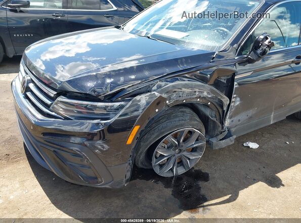 3VV3B7AX0PM101673 2023 VOLKSWAGEN TIGUAN Black წინა ხედი
