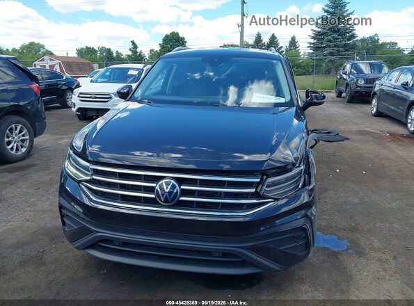 3VV3B7AX0PM101673 2023 VOLKSWAGEN TIGUAN Black ხელსაწყოთა პანელის ხედი