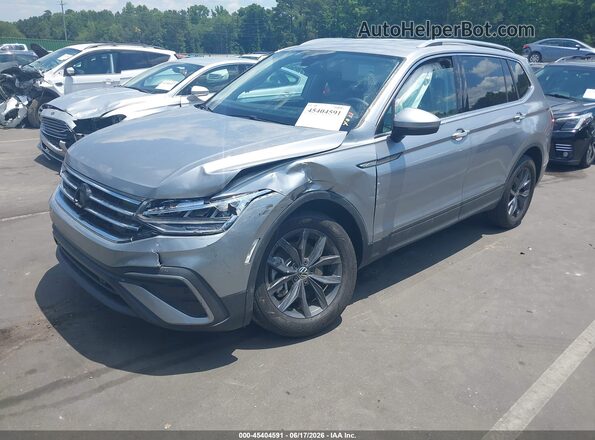 3VV3B7AX0PM139422 2023 VOLKSWAGEN TIGUAN Silver წინა მარცხენა ხედი სამი მეოთხედიდან