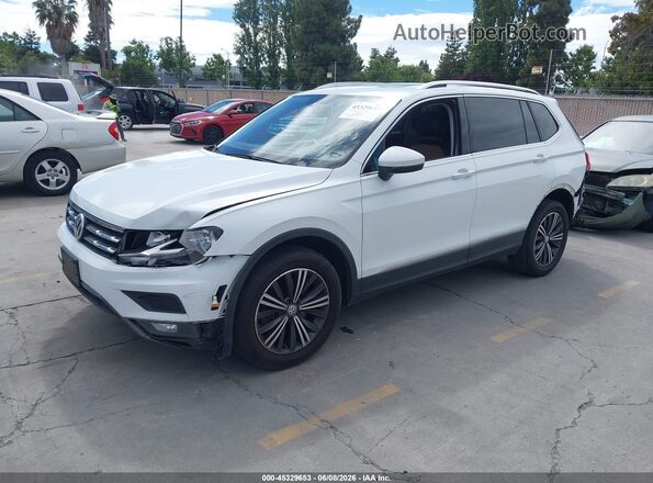 3VV3B7AX1JM015196 2018 VOLKSWAGEN TIGUAN Белый 