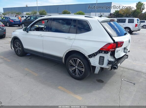 3VV3B7AX1JM015196 2018 VOLKSWAGEN TIGUAN Белый 