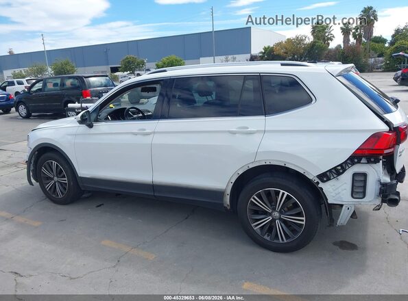 3VV3B7AX1JM015196 2018 VOLKSWAGEN TIGUAN Белый 