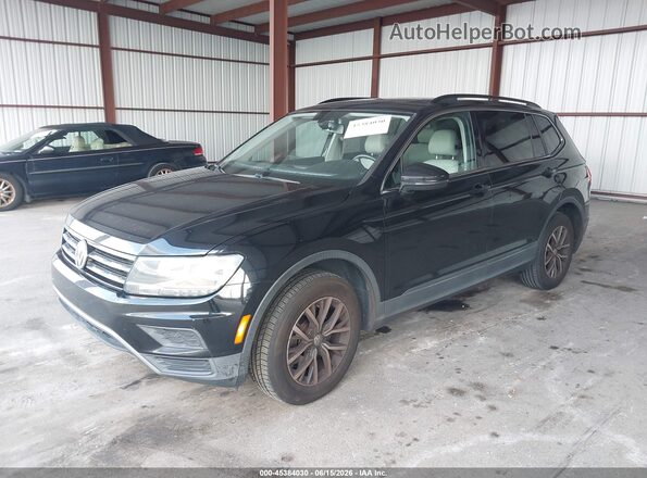3VV3B7AX1KM106731 2019 VOLKSWAGEN TIGUAN Черный Передняя левая четверть