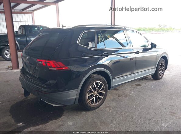 3VV3B7AX1KM106731 2019 VOLKSWAGEN TIGUAN Черный Задняя правая четверть