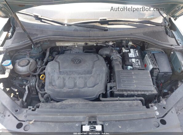 3VV3B7AX1KM122203 2019 VOLKSWAGEN TIGUAN Blue Widok z tyłu