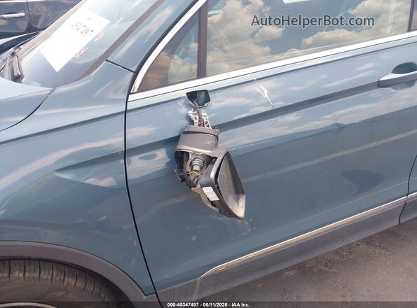 3VV3B7AX1KM122203 2019 VOLKSWAGEN TIGUAN Blue Widok z przodu