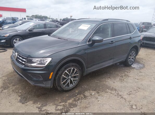 3VV3B7AX1KM126901 2019 VOLKSWAGEN TIGUAN Green Przód lewy