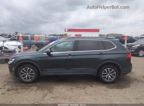 3VV3B7AX1KM126901 2019 VOLKSWAGEN TIGUAN Green Widok wnętrza 360 stopni
