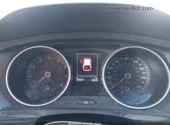 3VV3B7AX1KM136568 2019 VOLKSWAGEN TIGUAN Gray Հետևի նստատեղերի տեսք