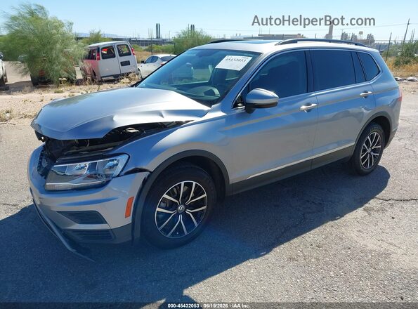 3VV3B7AX1MM090601 2021 VOLKSWAGEN TIGUAN Gray Передня ліва чверть