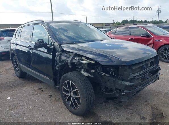 3VV3B7AX1MM115092 2021 VOLKSWAGEN TIGUAN Black Դիմացի տեսք