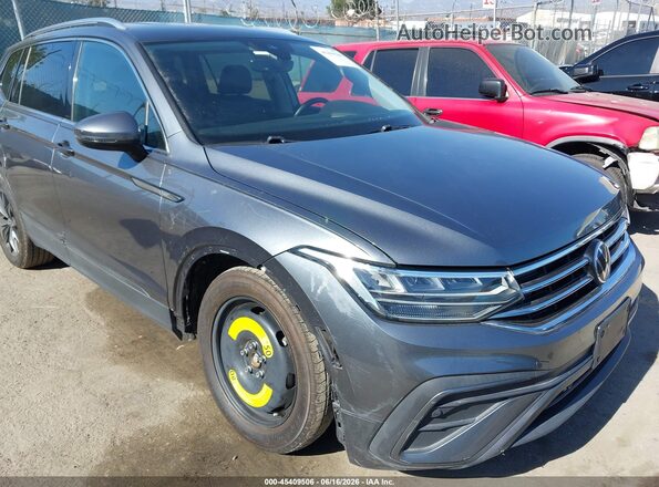 3VV3B7AX1NM177660 2022 VOLKSWAGEN TIGUAN Gray 