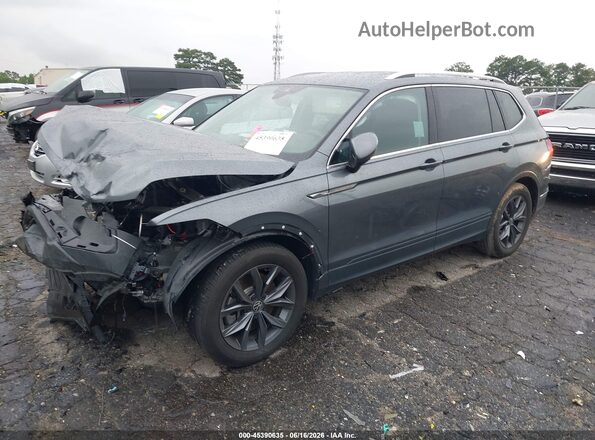 3VV3B7AX1PM123679 2023 VOLKSWAGEN TIGUAN Gray წინა მარცხენა ხედი სამი მეოთხედიდან