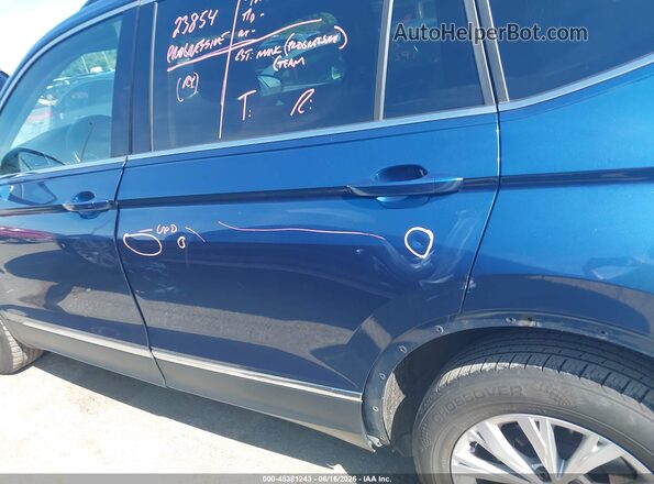 3VV3B7AX2JM109796 2018 VOLKSWAGEN TIGUAN Синий Панорамный вид салона 360°