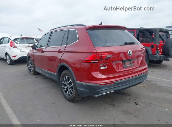 3VV3B7AX2LM090332 2020 VOLKSWAGEN TIGUAN Maroon Trasero izquierdo