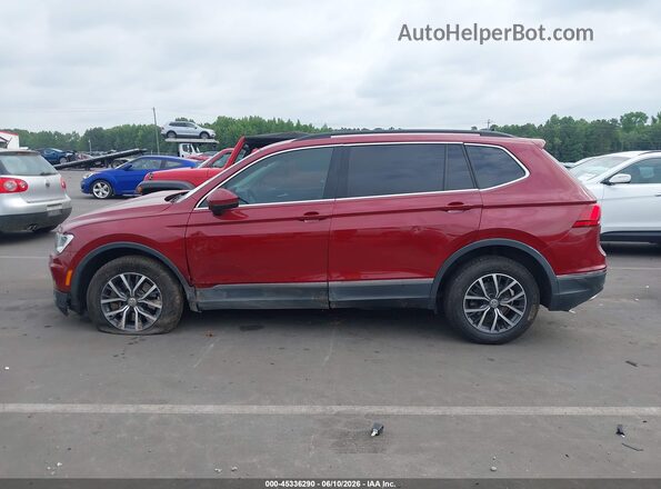 3VV3B7AX2LM090332 2020 VOLKSWAGEN TIGUAN Maroon Vista interior de 360 grados