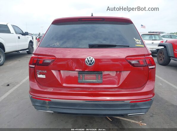 3VV3B7AX2LM090332 2020 VOLKSWAGEN TIGUAN Maroon 