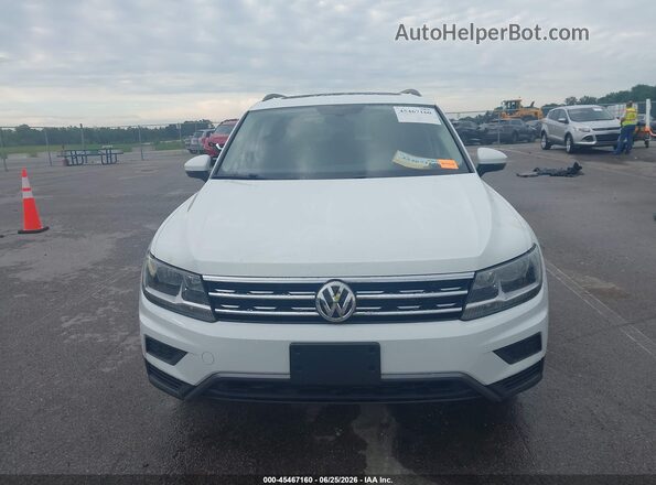 3VV3B7AX2LM091867 2020 VOLKSWAGEN TIGUAN White Widok zestawu wskaźników
