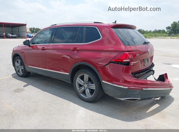 3VV3B7AX2LM115651 2020 VOLKSWAGEN TIGUAN Red Tył lewy