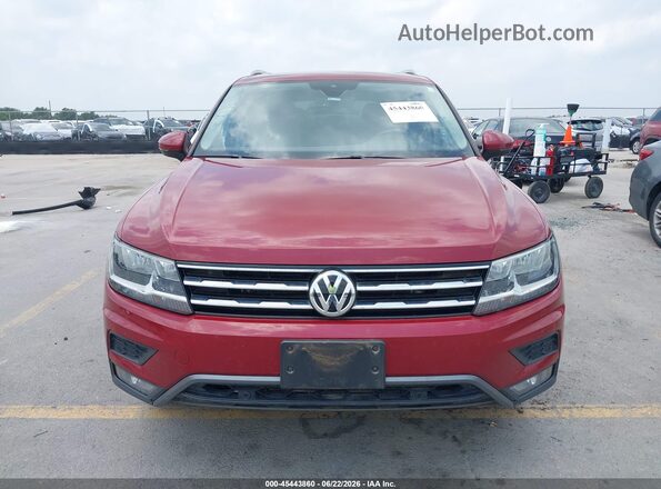 3VV3B7AX2LM115651 2020 VOLKSWAGEN TIGUAN Red Widok wnętrza z tyłu