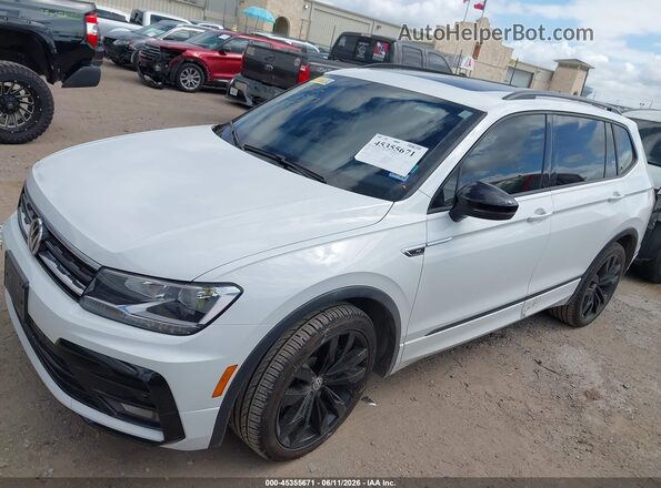 3VV3B7AX2MM002557 2021 VOLKSWAGEN TIGUAN Белый Передняя левая четверть