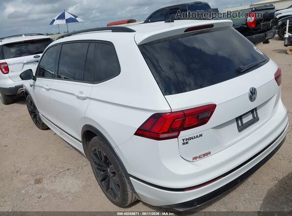 3VV3B7AX2MM002557 2021 VOLKSWAGEN TIGUAN Белый Задняя левая четверть