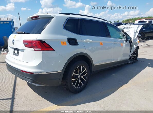 3VV3B7AX2MM045330 2021 VOLKSWAGEN TIGUAN White Задня права чверть