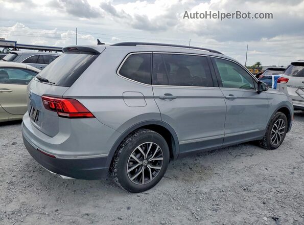 3VV3B7AX2MM112864 2021 VOLKSWAGEN TIGUAN Silver Հետևի աջ