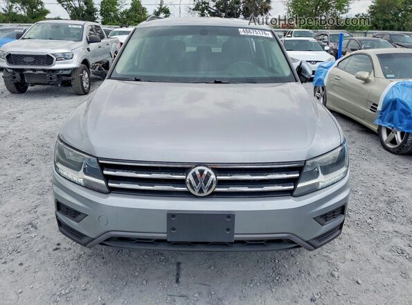 3VV3B7AX2MM112864 2021 VOLKSWAGEN TIGUAN Silver Դիմացի տեսք