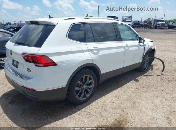 3VV3B7AX2NM080225 2022 VOLKSWAGEN TIGUAN White Tył prawy