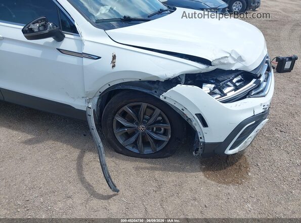 3VV3B7AX2NM080225 2022 VOLKSWAGEN TIGUAN White Widok z przodu