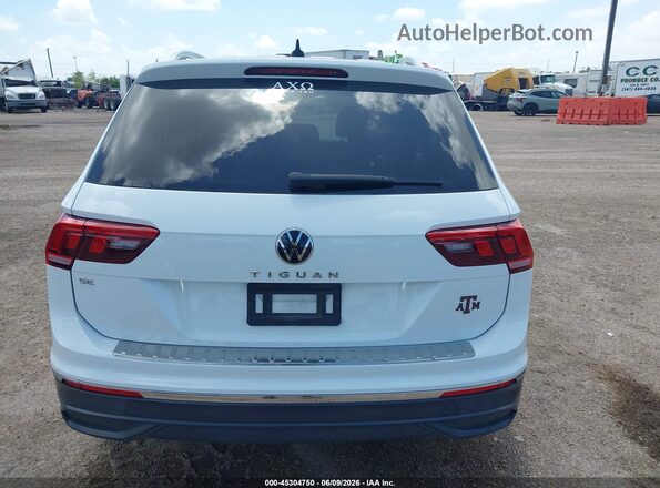 3VV3B7AX2NM080225 2022 VOLKSWAGEN TIGUAN White 