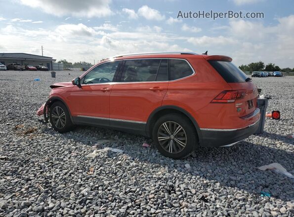 3VV3B7AX3JM021663 2018 VOLKSWAGEN TIGUAN Красный Задняя левая четверть