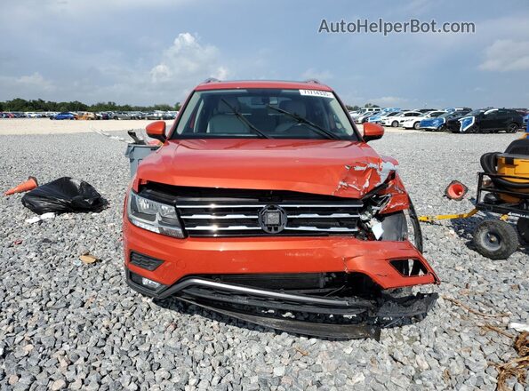 3VV3B7AX3JM021663 2018 VOLKSWAGEN TIGUAN Красный Вид спереди