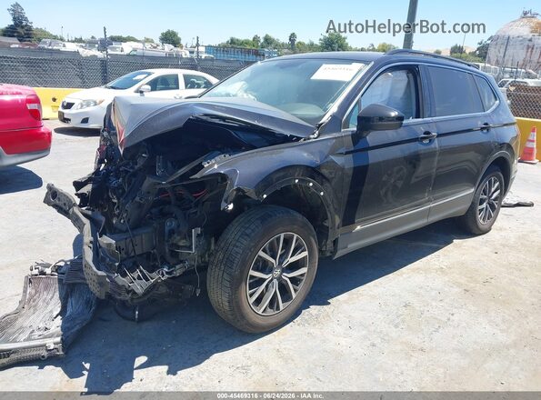 3VV3B7AX3LM045321 2020 VOLKSWAGEN TIGUAN Черный Передняя левая четверть