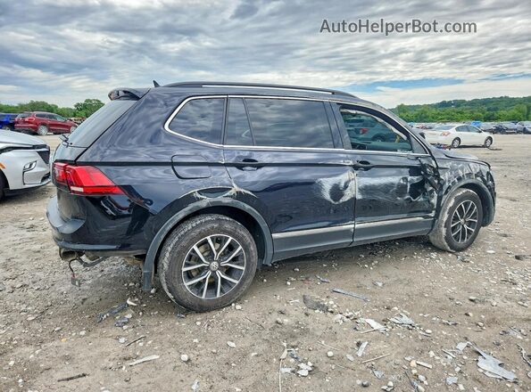 3VV3B7AX3MM105955 2021 VOLKSWAGEN TIGUAN Black Հետևի աջ