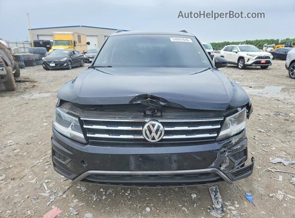 3VV3B7AX3MM105955 2021 VOLKSWAGEN TIGUAN Black Դիմացի տեսք