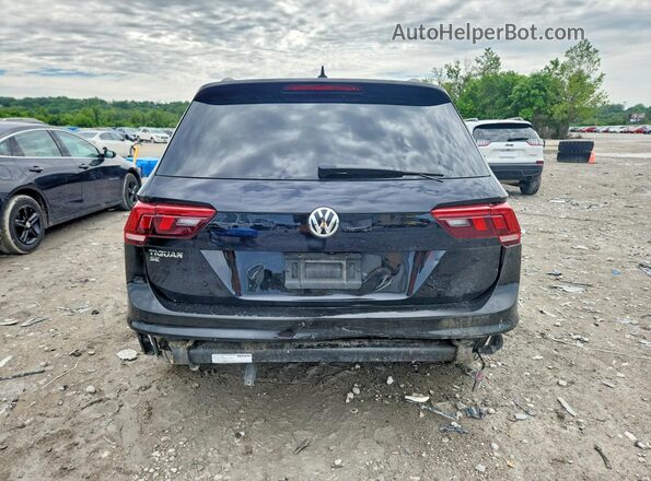3VV3B7AX3MM105955 2021 VOLKSWAGEN TIGUAN Black Հետևի տեսք