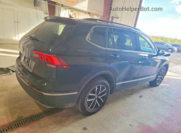 3VV3B7AX3MM113456 2021 VOLKSWAGEN TIGUAN Black Հետևի աջ