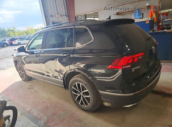 3VV3B7AX3MM113456 2021 VOLKSWAGEN TIGUAN Black Հետևի ձախ
