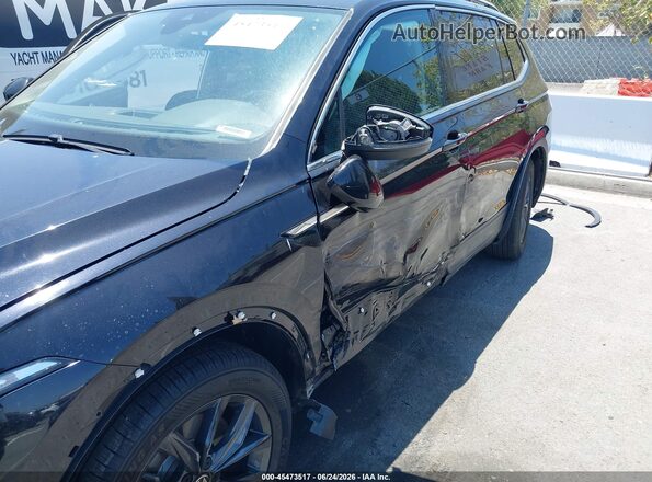 3VV3B7AX3NM016954 2022 VOLKSWAGEN TIGUAN Black Սալոնի 360 աստիճան տեսք