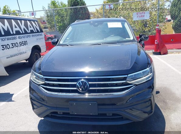 3VV3B7AX3NM016954 2022 VOLKSWAGEN TIGUAN Black 