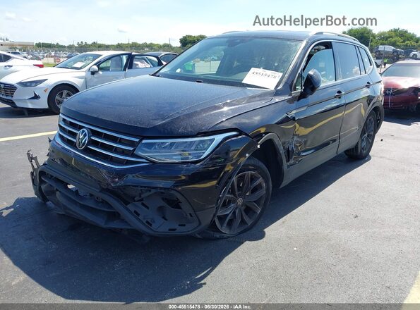 3VV3B7AX3PM115714 2023 VOLKSWAGEN TIGUAN Black Widok z przodu