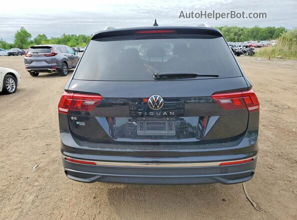 3VV3B7AX3RM027510 2024 VOLKSWAGEN TIGUAN Black Вид ззаду