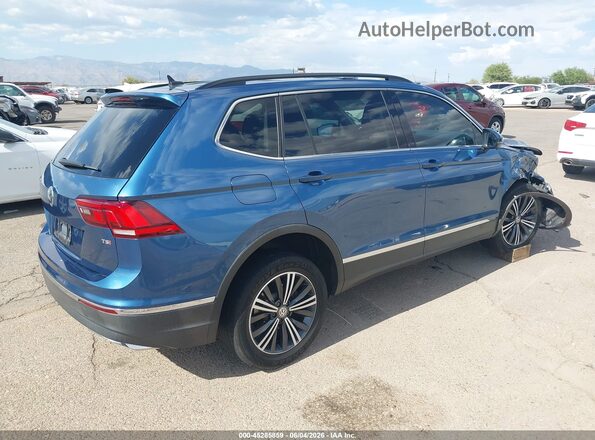 3VV3B7AX4JM040707 2018 VOLKSWAGEN TIGUAN Blue Rear right